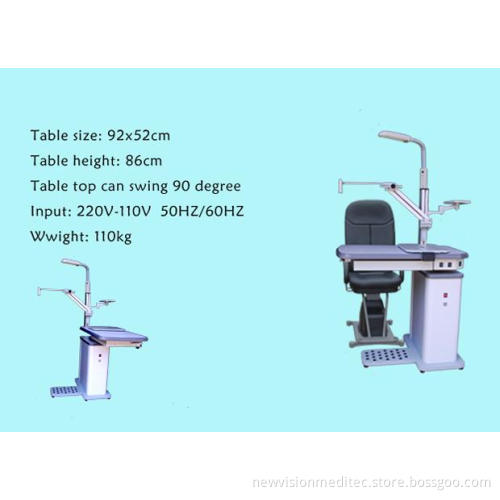 Deluxe Ophthalmic Unit & Motorized Chair